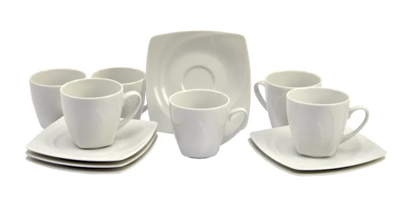 Null 4er Set Lineo Espressotasse Mit Untertasse – 404951 + 404968 5