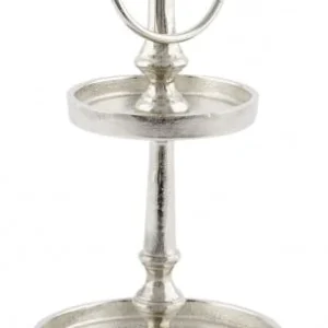 Null NEU 3er Etagere, Aluminium, Silber, Handgefertigt, 15,5 X 45,5 Cm, “Germany” 10