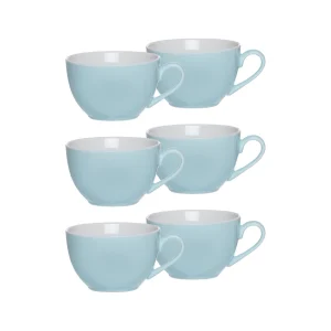 Ritzenhoff & Breker DOPPIO Kaffeetasse 200 Ml Grau 6er Set 15