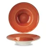 Churchill Stonecast Tiefer Teller Spiced Orange ø28cm Orange (12 Stück) Von CHEFGASTRO 23