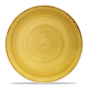 Churchill Stonecast Runder Teller Mustard Seed Yellow ø16,5cm Gelb (12 Stück) Von CHEFGASTRO 11