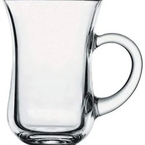 Null 24er Set Teeglas Ceylon 220ml – Klassische Teetasse Aus Hitzebeständigem Glas Mit Henkel 17