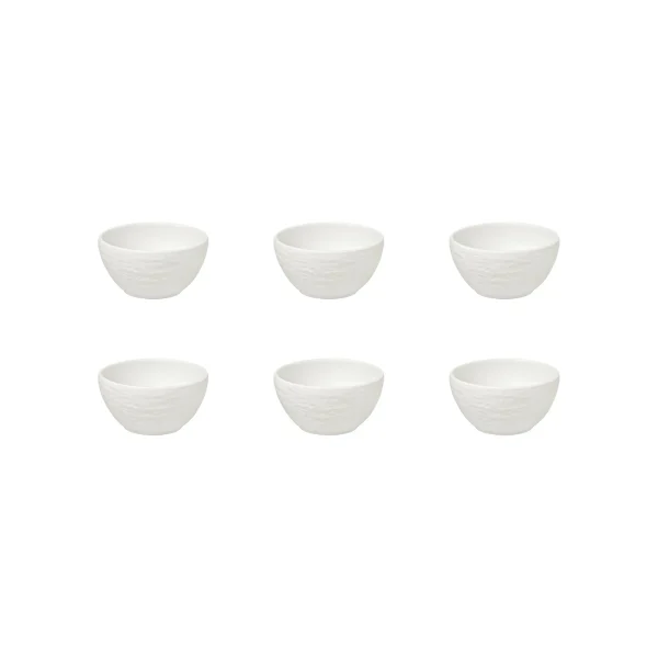 Villeroy & Boch Manufacture Rock Bol Weiß Ø 14,0 Cm 4er Set 5