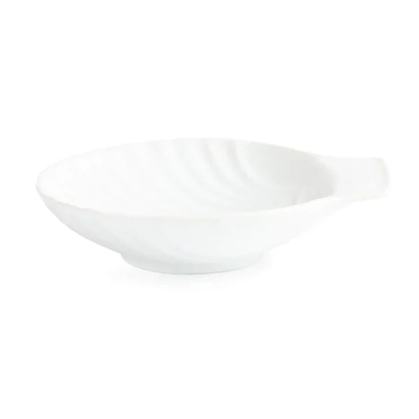 Gastronoble Olympia Whiteware Ovale Geteilte Gratinschalen Weiß 29 X 16cm 6