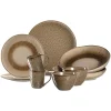 Leonardo MATERA Geschirr Tafelservice Beige 10-teilig 23