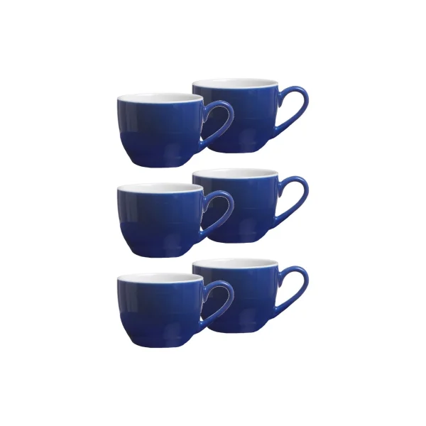 Ritzenhoff & Breker DOPPIO Espressotasse 80 Ml Nordic Blau 6er Set – A 3