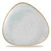 Churchill 12 X Teller Dreieckig 26,5cm STONECAST ACCENTS Duck Egg Blue 23