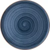 Bonna Premium Porcelain ADKGRM32PZ Aura Dusk Plate Pizzateller, 32.5cm, Porzellan, Blau, 1 Stück 25