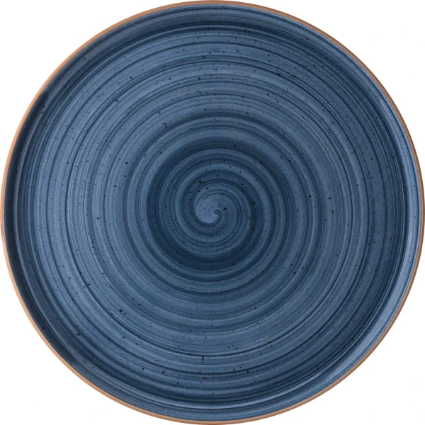 Bonna Premium Porcelain ADKGRM32PZ Aura Dusk Plate Pizzateller, 32.5cm, Porzellan, Blau, 1 Stück 1