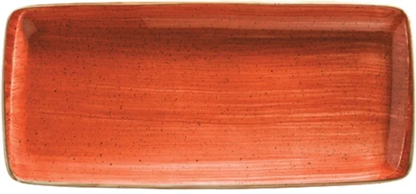 12 X Terracotta Moove Platte 34 X 16cm – Bonna Premium Porcelain 1