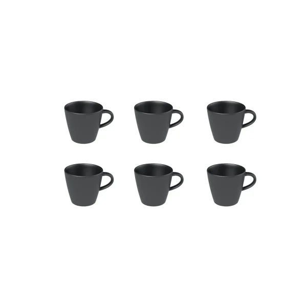 Villeroy & Boch Manufacture Rock Espressotasse Mit Untertasse Schwarz 6