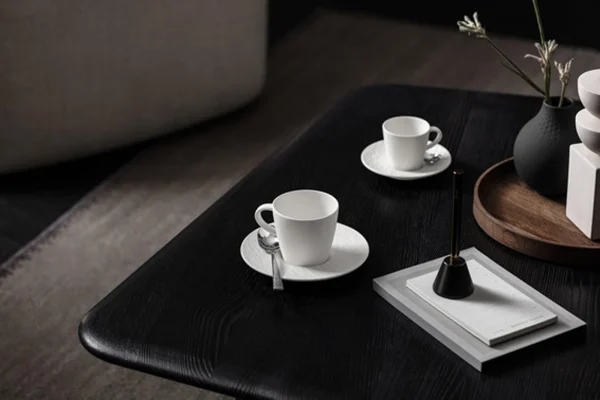 Villeroy & Boch Manufacture Rock Kaffee Set Weiß 12-teilig 7