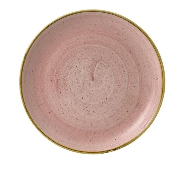 Churchill Stonecast Tiefer Teller Petal Pink ø24,8cm Pink (12 Stück) Von CHEFGASTRO 3