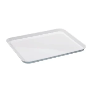 Null Vip Ahmet Sechseckige Weiße Glasschale Aus Kristall Tepsi Mermer Desen Serviertablett 35x35cm Weiß 13