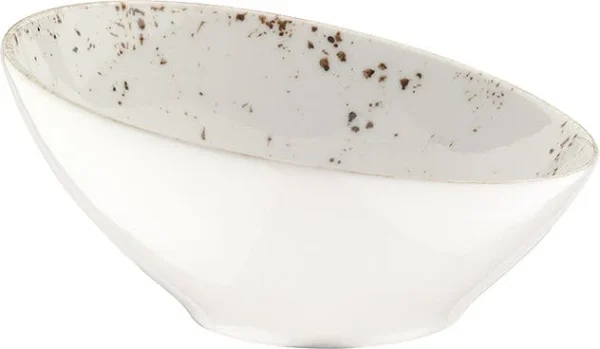 Bonna Premium Porcelain GRAVNT8KS Grain Bowl Schale, Dipschale, Aperitif, 8cm, 60ml, Porzellan, Creme-weiß, 1 Stück 1