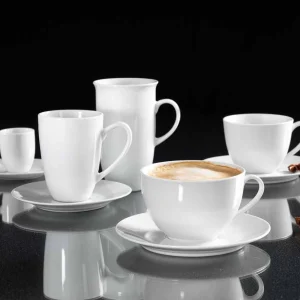 Ritzenhoff & Breker BIANCO Untertasse Espresso 6er Set 19