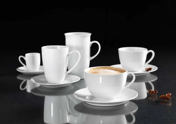 Ritzenhoff & Breker BIANCO Untertasse Espresso 6er Set 7