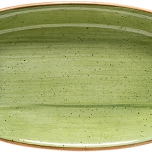 6 X Aura Terracotta Gourmet Platte Oval 34x19cm * – Bonna Premium Porcelain 13