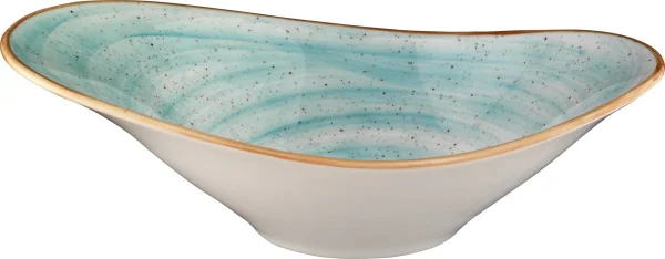 Bonna Premium Porcelain ATCSTR27KS Aura Terracotta Bowl Schale, Salatschale, Schüssel, 18.8x28cm, 750ml, Porzellan, Orange, 1 Stück 6