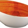 6x Dipschalen Snackteller Schälchen Orange Creme Geschirr Porzellan Rund Bonna Aura Terracotta Vanta 8cm 6cl 25