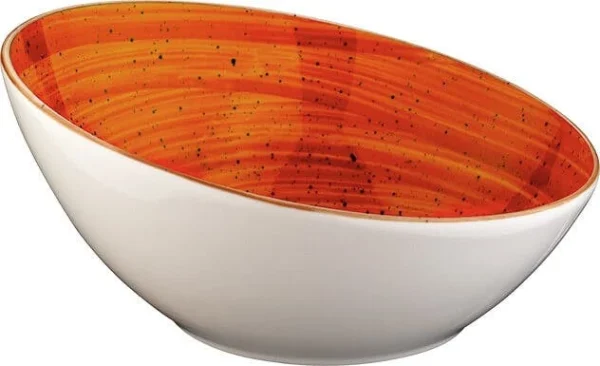 6x Dipschalen Snackteller Schälchen Orange Creme Geschirr Porzellan Rund Bonna Aura Terracotta Vanta 8cm 6cl 1