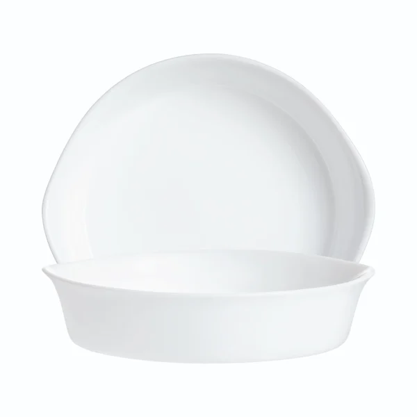 Arcoroc ARC C9860 Delice Schale, Salatschale, Schüssel, 24x24cm, Opalglas, Weiß, 1 Stück 4