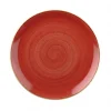 Churchill 12 X Teller Flach Coup 21,7cm STONECAST Berry Red 25