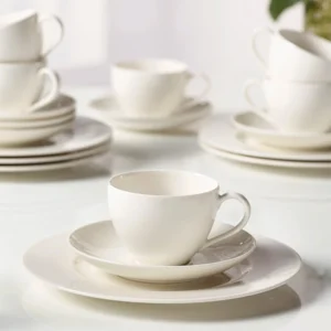 Villeroy & Boch Basic White Kaffeeservice 18-teilig 21