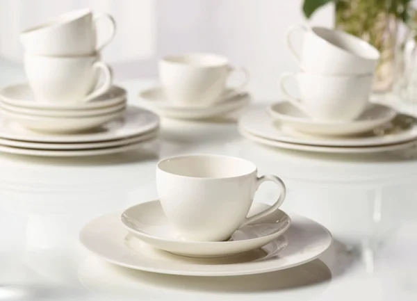 Villeroy & Boch Basic White Kaffeeservice 18-teilig 8