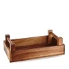 Churchill 4 X Holz-Kiste Eckig 33x20x10cm ALCHEMY ACACIA WOOD 23