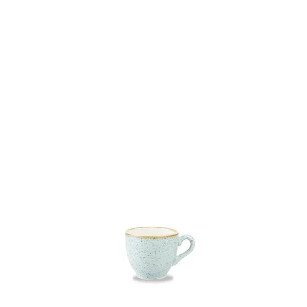 Churchill Stonecast Cappucino-Tasse Duck Egg Blue ø9,5cm 227ml Blau, Ohne Untertasse (12 Stück) Von CHEFGASTRO 4