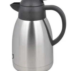 Metro-professional METRO Professional Isolierkanne, Edelstahl, Schwarz / Silber, 2 L 11