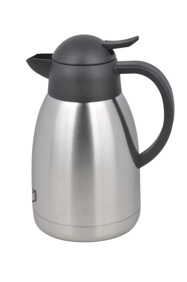 Metro-professional METRO Professional Isolierkanne, Edelstahl, Schwarz / Silber, 2 L 3