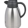 Metro-professional METRO Professional Isolierkanne, Edelstahl, 1 L, Schwarz/ Silber 23