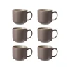 Ritzenhoff & Breker JASPER Kaffeetasse 240 Ml Taupe 6er Set 25