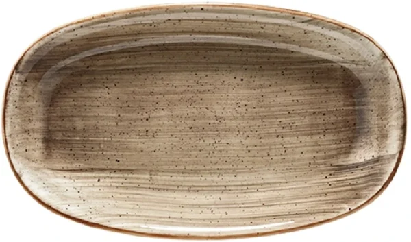 12 X Aura Space Gourmet Platte Oval 24x14cm * – Bonna Premium Porcelain 3