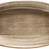 12 X Aura Terrain Gourmet Platte Oval 24x14cm * – Bonna Premium Porcelain 25