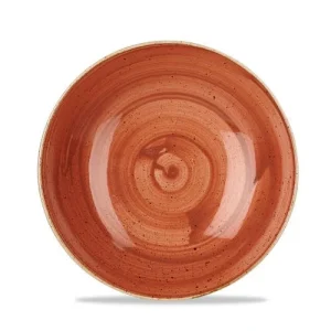 Churchill 6 X Schale Coup 31cm STONECAST Spiced Orange 11