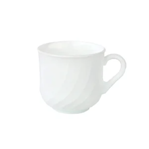 Null 12er Set Kaffeetasse 23,5 Cl Mit Untertasse 15,5cm Ebro Aus Opal-Hartglas 11