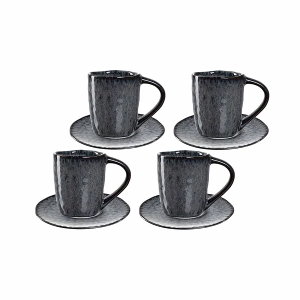 Leonardo MATERA Espresso Set Blau 8-teilig 3