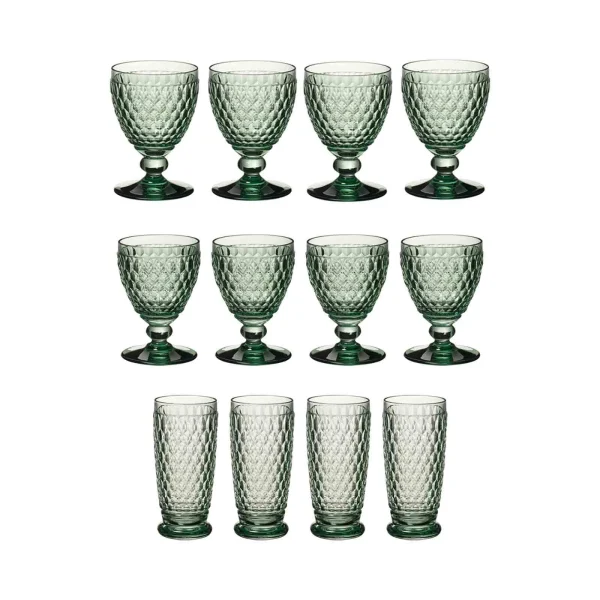 Villeroy & Boch Boston Coloured Bar Gläserset 12er Set Grün 4