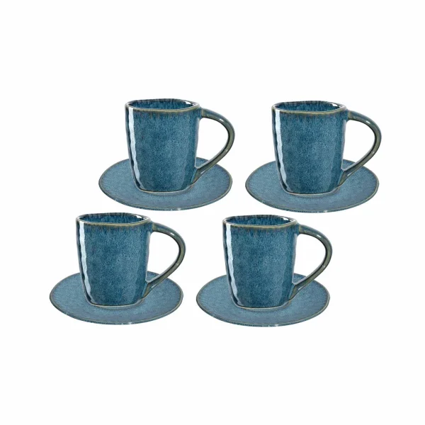 Leonardo MATERA Espresso Set Blau 8-teilig 1