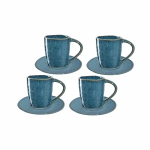 Leonardo MATERA Espresso Set Anthrazit 8-teilig 11