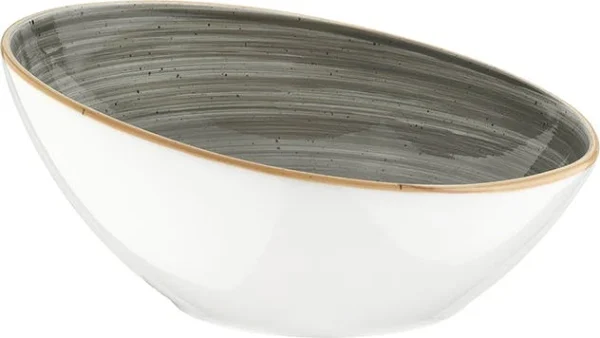 Bonna Premium Porcelain ATCVNT8KS Aura Terracotta Bowl Schale, Dipschale, Aperitif, 8cm, 60ml, Porzellan, Terrakotta, 1 Stück 3