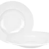 Null 2er Set Pastateller Pasta-Bowl Wellco 30cm Weiß, Rund, Porzellan 25