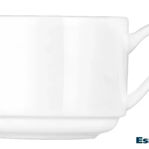 Esmeyer 6 X Kaffeeobertasse HEIKE, Inhalt: 0,20 Ltr., Weiss, 13