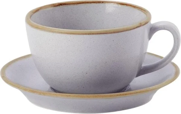 Churchill Rustics Line Kaffeetasse ø10x(H)8cm 355ml Rot, Ohne Untertasse (6 Stück) Von CHEFGASTRO 7