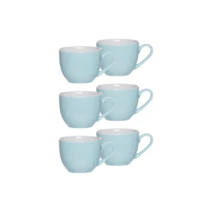 Ritzenhoff & Breker DOPPIO Espressotasse 80 Ml Nordic Blau 6er Set – A 13