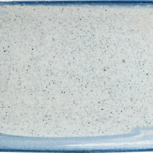 6x Servierplatten Speiseteller Porzellan Geschirr Rechteckig Blau Creme Bonna Aura Dusk Moove 34x16cm Kantenschutz 19