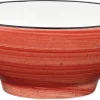 Bonna Premium Porcelain APSRIT14AKS Aura Passion Bowl Suppenschüssel, Napf, Terrine, Schale, 14.5cm, 450ml, Porzellan, Rot, 1 Stück 23